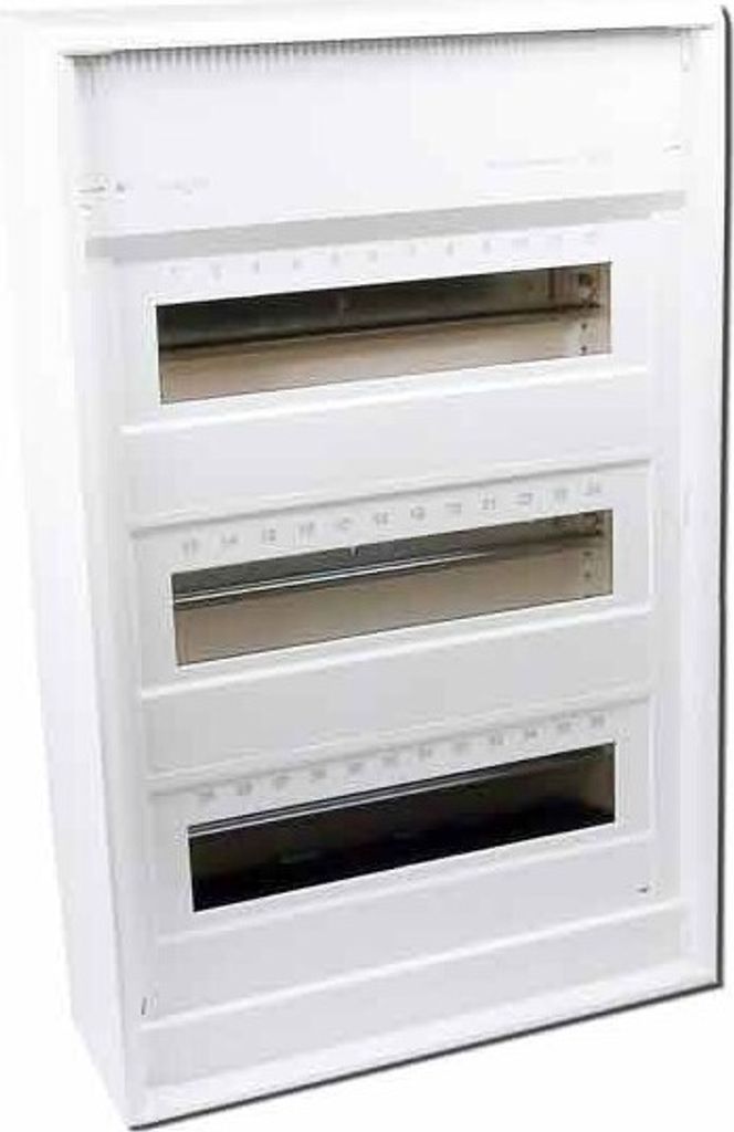 Hager Verteilerschrank Aufputz Anzahl Teilungen = 36 Anzahl Reihen = 3 VA36CN (VA36CN)