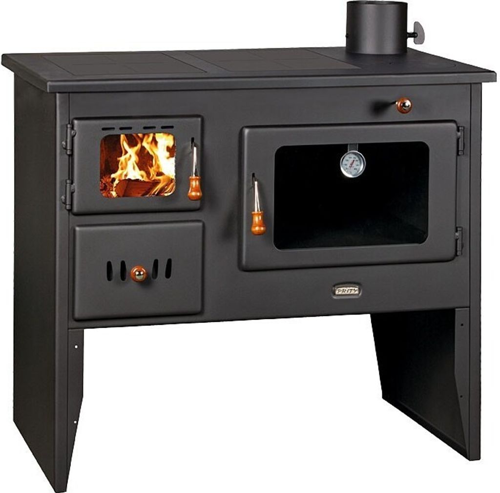 Küchenofen Holzherd mit XL-Backofen PRITY 2P41
