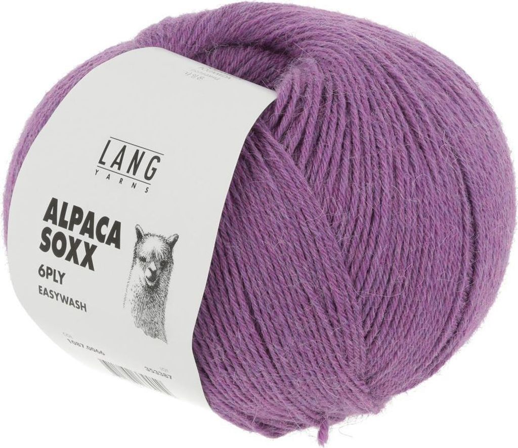 Lang Yarns - Alpaca Soxx 6-fach/6-PLY 0066 nelke melange