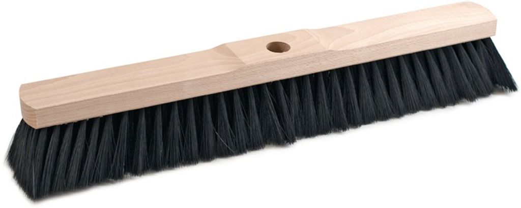Sorex Saalbesen Qualitätsmischung PVC Länge 500mm 8 Reihen mit Stielloch Sattelholz - 25010