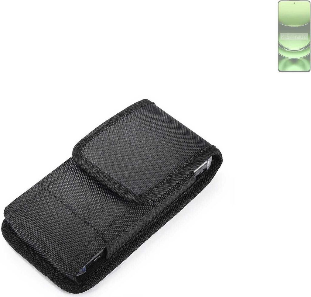 Holster Gürteltasche kompatibel mit Realme Narzo 70 Turbo 5G Holster Gürtel Tasche wasserabweisend Handy Hülle Schutz Hülle Outdoor schwarz