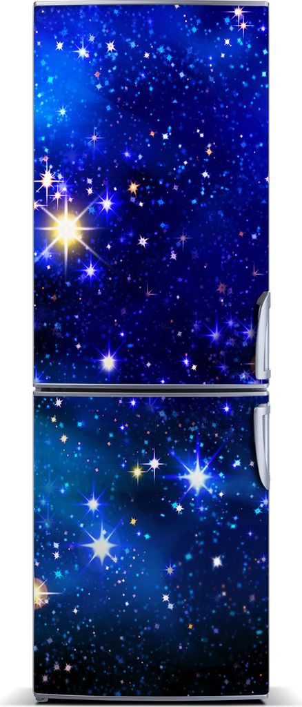 Tulup Kühlschrankdekoration - Magnetmatte - 60 cm x 180 cm - Magnet auf dem Kühlschrank - Himmel