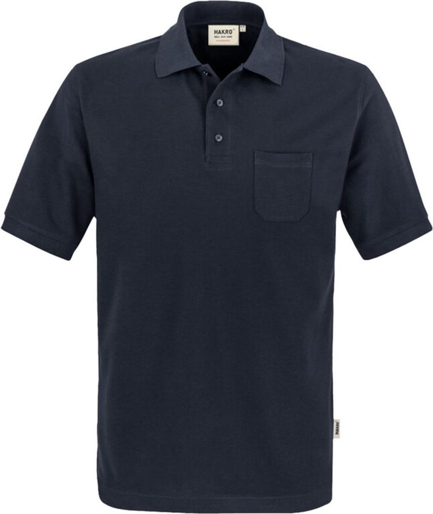 HAKRO Pocket-Poloshirt Mikralinar® 812, tinte, 4XL Produktbild 