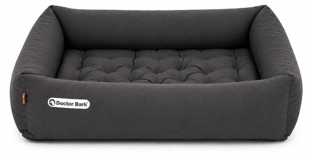 Doctor Bark – Hundebett – Grau – M Produktbild 