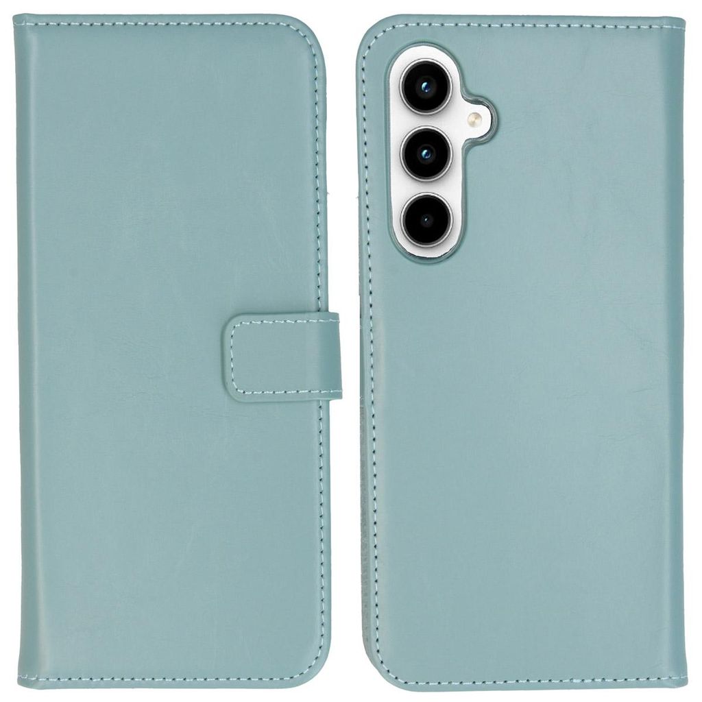 Funda de Cuero Auténtico tipo Libro para Samsung Galaxy A55 Imagen del producto 