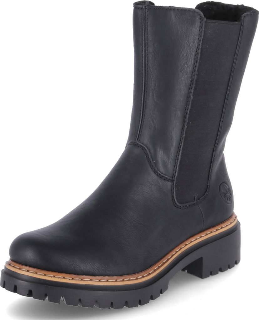Rieker damskie buty do kostki chelsea boot stretch z ciepłą Zdjęcie produktu 37
