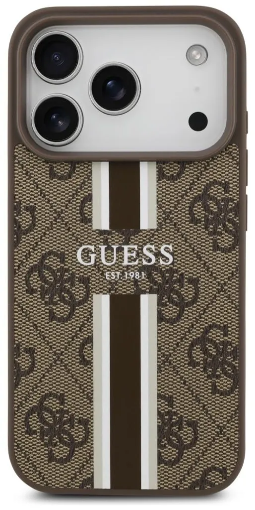 Coque de protection iPhone 17 Pro GUESS rigide compatible MagSafe - 3