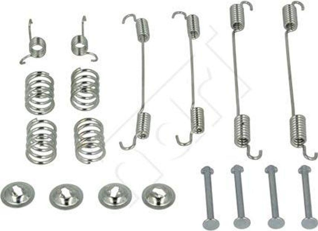 HART 224 656 Zubehörsatz, Bremsbacken OE kompatibel mit C3, C4, DS3, Xsara, Dokker, Duster, Lodgy, Logan, Citan, Primera, 207, 406, Captur, Clio,...