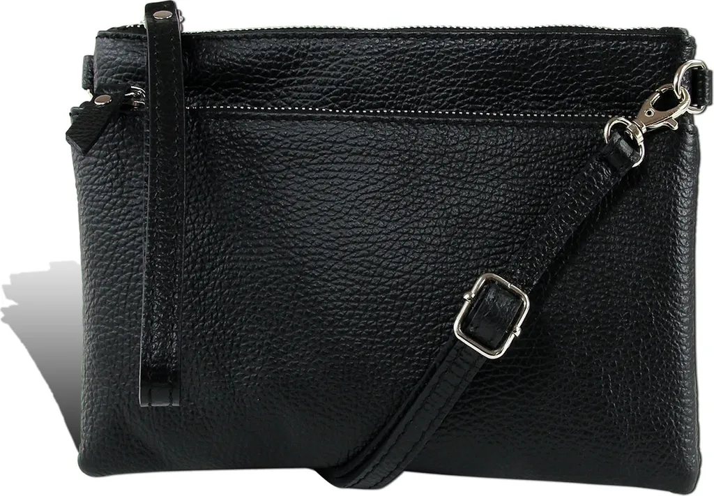 Must-Have Toscanto D2OTT816US: Borsa Polso Orizzontale Pelle Blu