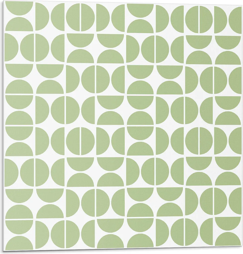 Pannello Parete Vinile Adesivo 30x30 cm Cerchio Astratto - 9 Pezzi