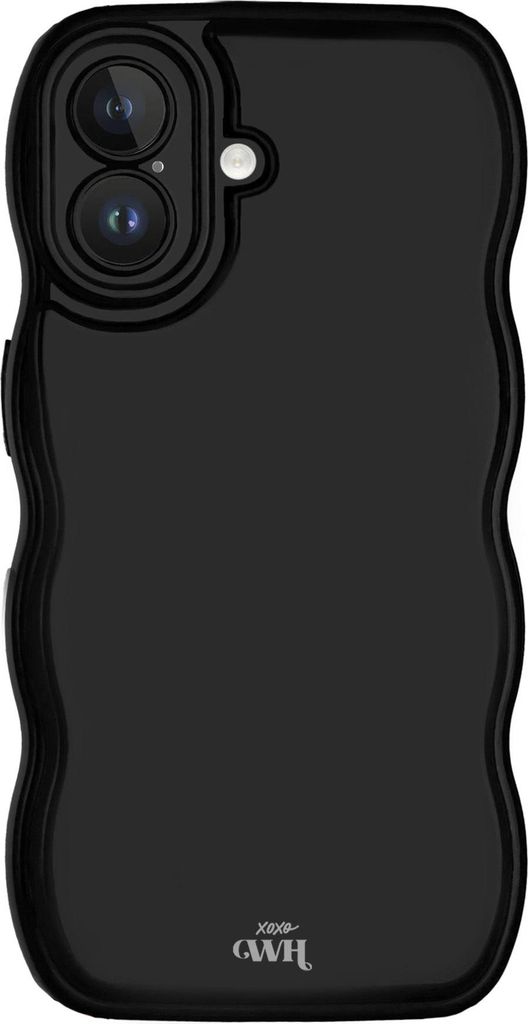 Glossy Wavy Hülle Black  - Kompatibel mit iPhone 17 Produktbild 