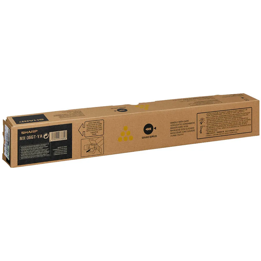 Sharp MX36GTYA Toner Jaune Haute Capacité et Performance d'Impression - 14