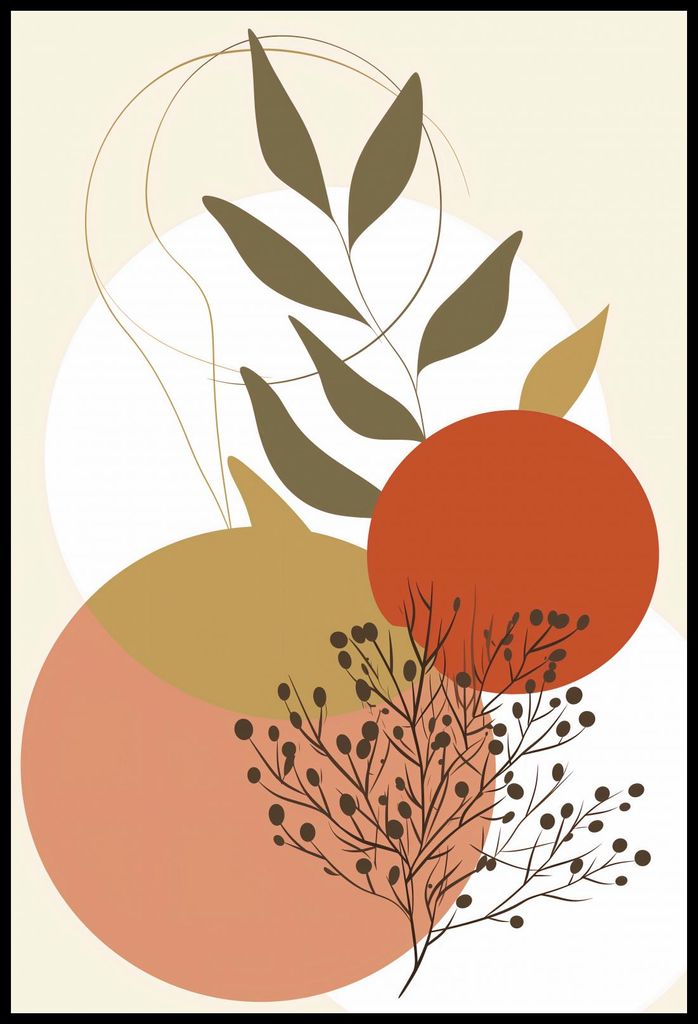 Poster 61x90,5cm Herbstimpression