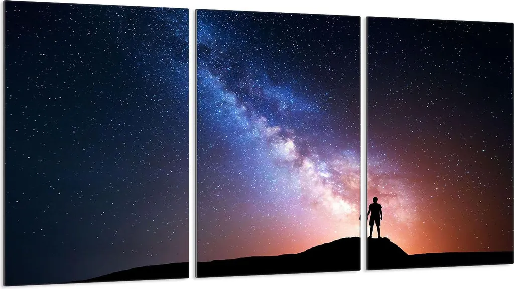 Copri Fornelli in Vetro 3 Pezzi 30x52 Aurora Boreale - Offerta Casa