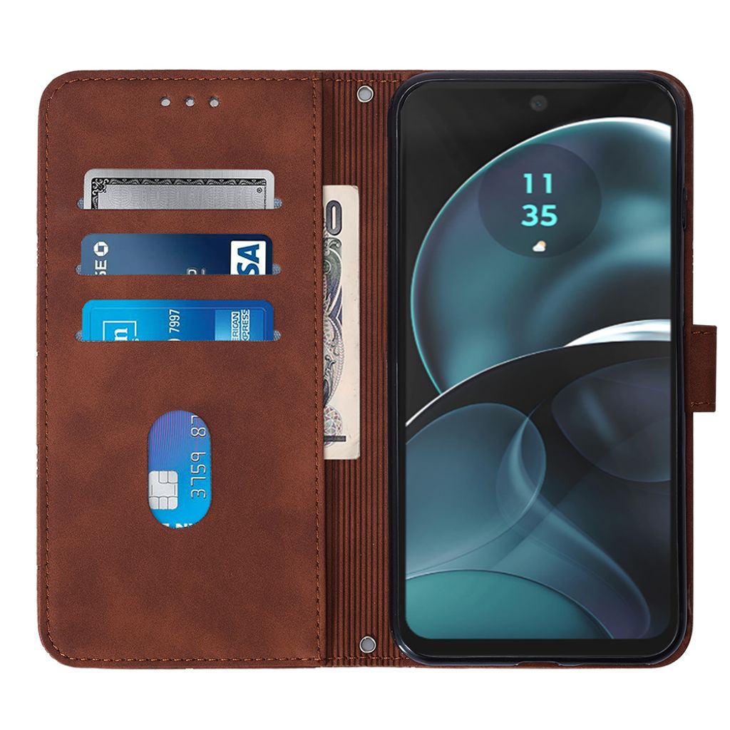 ILING Handyhülle Für Motorola Moto G14 – Niedliches Blumen/Cartoon Design – Transparent TPU Silikon – Panda Motiv