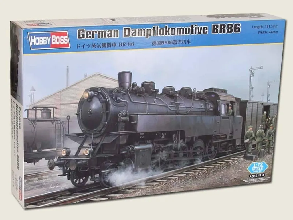 Locomotive BR86 1:72 Hobby Boss 82914 avec Châssis Hautement Détaillé