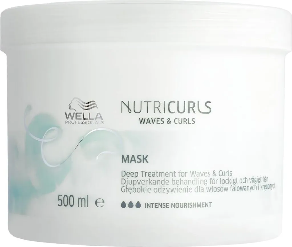 Wella Nutricurls Waves & Curls Mask 500ml | Maschera Professionale Ricci