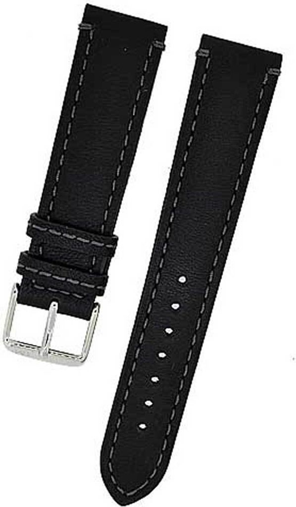 MORELLATO Leder Uhrenarmband 20mm schwarz A01X4435A37019CR20