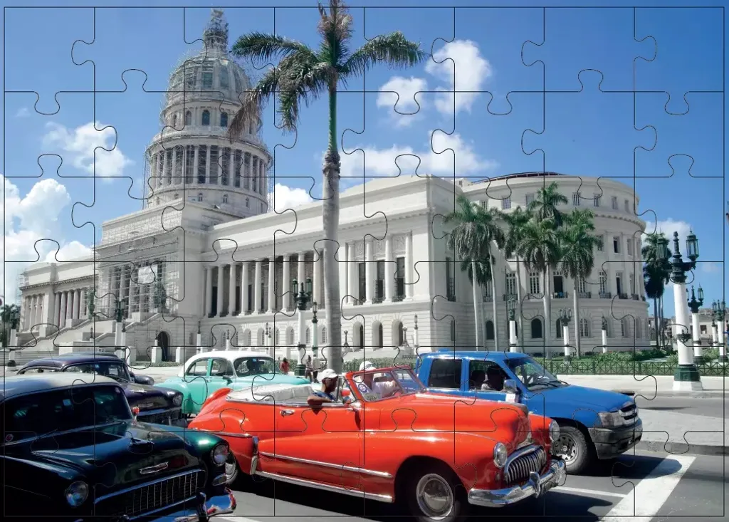 Puzzle de rééducation Alexander 48 pièces thème voitures pour seniors