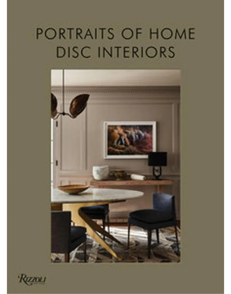 Beau Livre de Décoration Disc Interiors Portraits of Home Édition Reliée