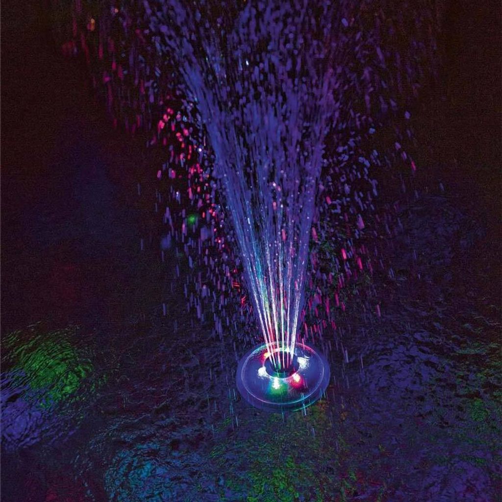 Bestway Schwimmende Pool-Fontäne mit LED-Licht 3 Modi Produktbild 29