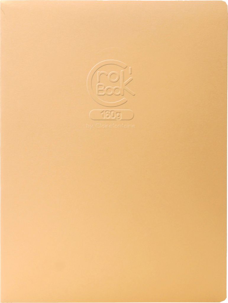 Clairefontaine 10x Skizzenheft 24x32cm Hoch20 Bl weiß 160g sortierung 60356C