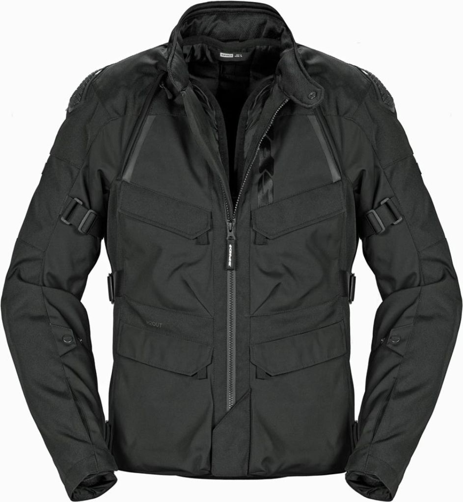 Spidi RW H2Out Motorrad Textiljacke, schwarz, XL