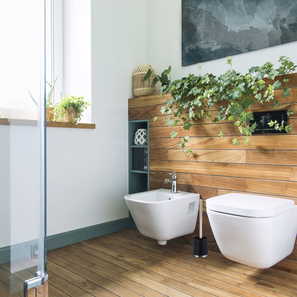 Set Di Scopino E Sturalavandino Per WC, Scopini Per WC Con Supporto Accessori Per Il Bagno Setole Lunghe Facile Da Riporre E Organizzare Salvaspazio Per Una Pulizia Profonda 86850806