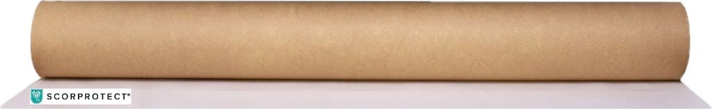 Ökopap Abdeckpappe 50 qm Rolle braun/weiß 200 gr./m² umweltfreundlich