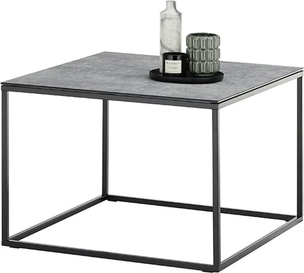 Table basse FARGO compacte et robuste - Idéale petits salons 60x45x60 cm - 3