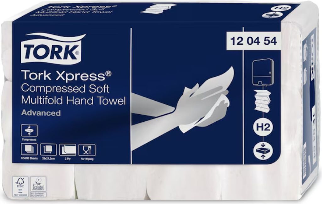 TORK Xpress Multifold Handtuchpapier 212 x 320 mm W-Falz
