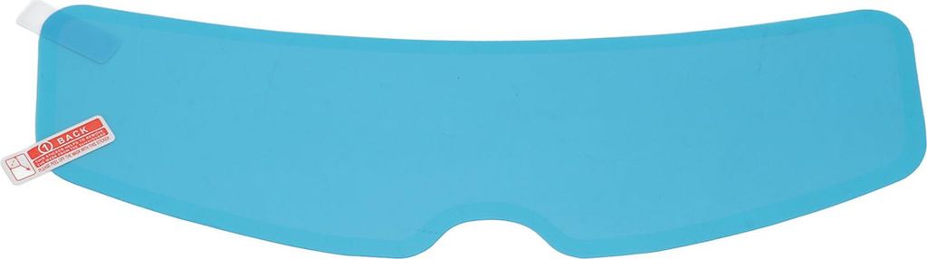 24,5 cm Motorradhelm-Regenschutzfolie, wasserdicht, beschlagfrei, universell für Fahrräder