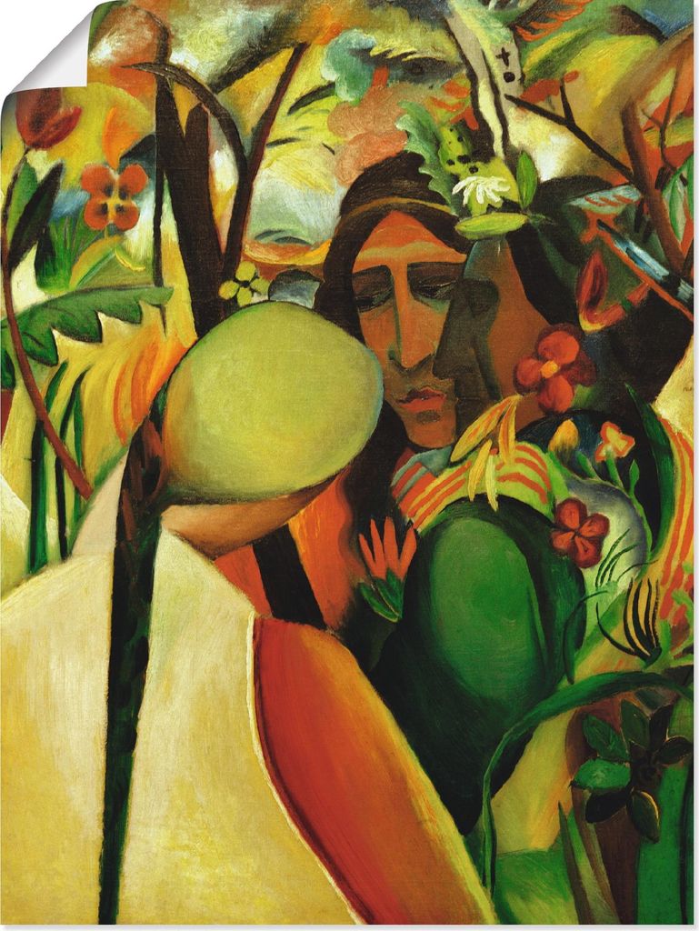 ARTland Poster Indianer Größe: 30x40 cm