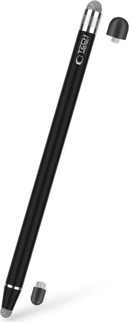 Tech-Protect USP100 4-TIP Touch Stylus Passiver Stift - Schwarz