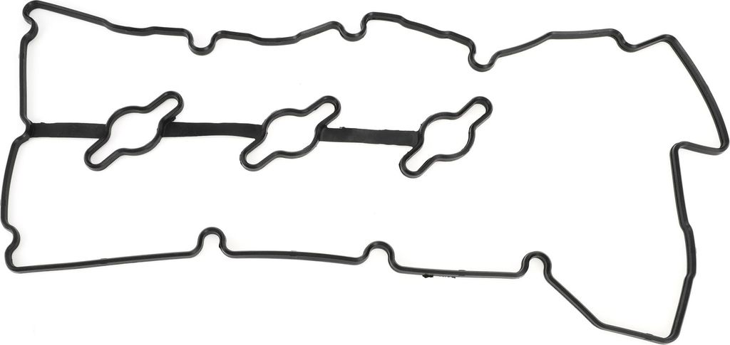 Ventildeckeldichtung, Zylinderkopf Ventildichtung, für Hyundai Santa Fe 3.3L DOHC V6 24V 2007-2009, Gummi, Nr.224413C110 Schwarz, 1 Stück