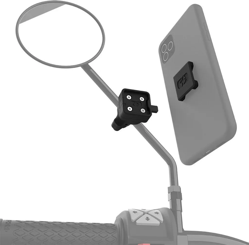 Oxford Cliqr Mirror Mount | Supporto GPS Moto per Lunghi Viaggi