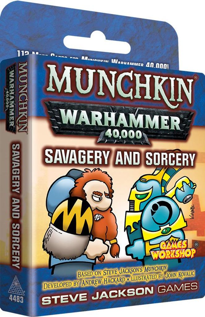 Munchkin Warhammer 40K Savagery and Sorcery - Extension du Image du produit 