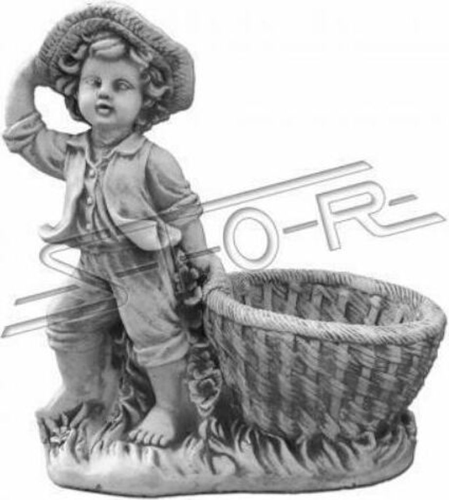 Blumenkübel Pflanz Kübel Dekoration Figur Blumentöpfe Garten Vasen Gefäss 101141