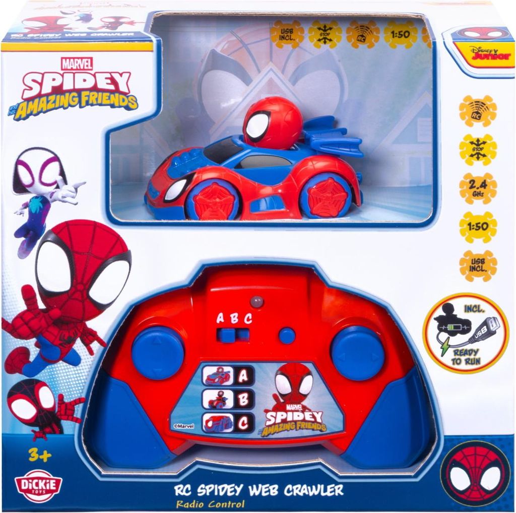 Dickie samochód zdalnie sterowany RC Spidey Web Crawler Zdjęcie produktu 