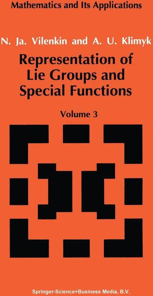 Representation of Lie Groups and Special Functions