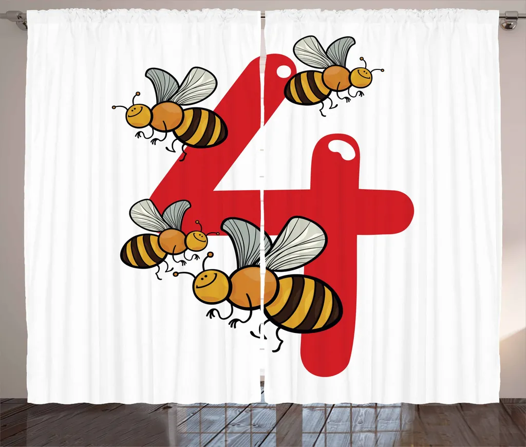 Tenda Rustica 280x245 cm con Api e Numeri | ABAKUHAUS Ecommerce