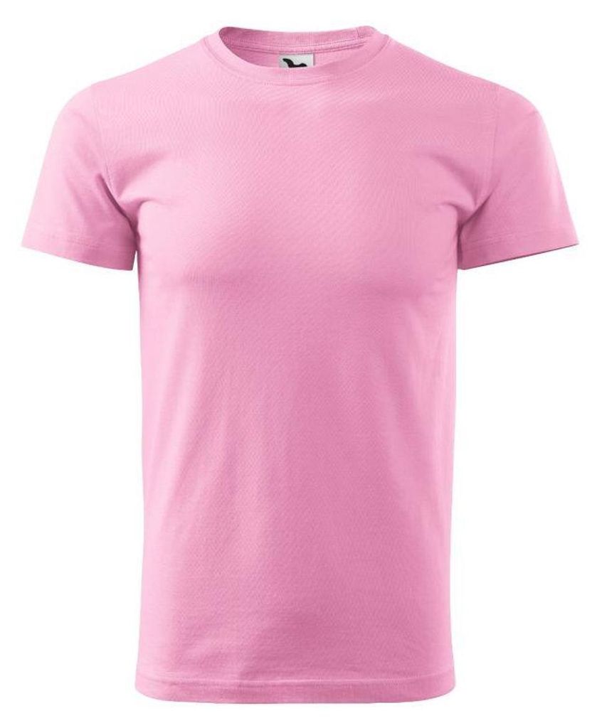 Adler - "Basic 129" T-Shirt für Herren PP12909 (XS) (Pink)