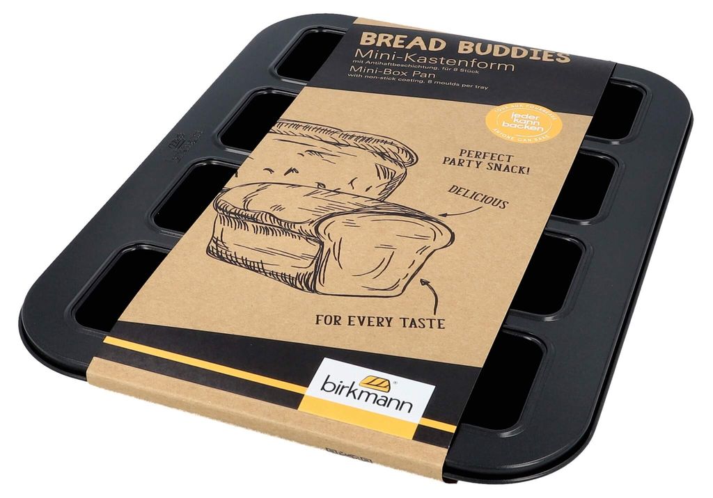 Birkmann Bread Buddies Mini-Kastenform, Brotbackform, Produktbild 