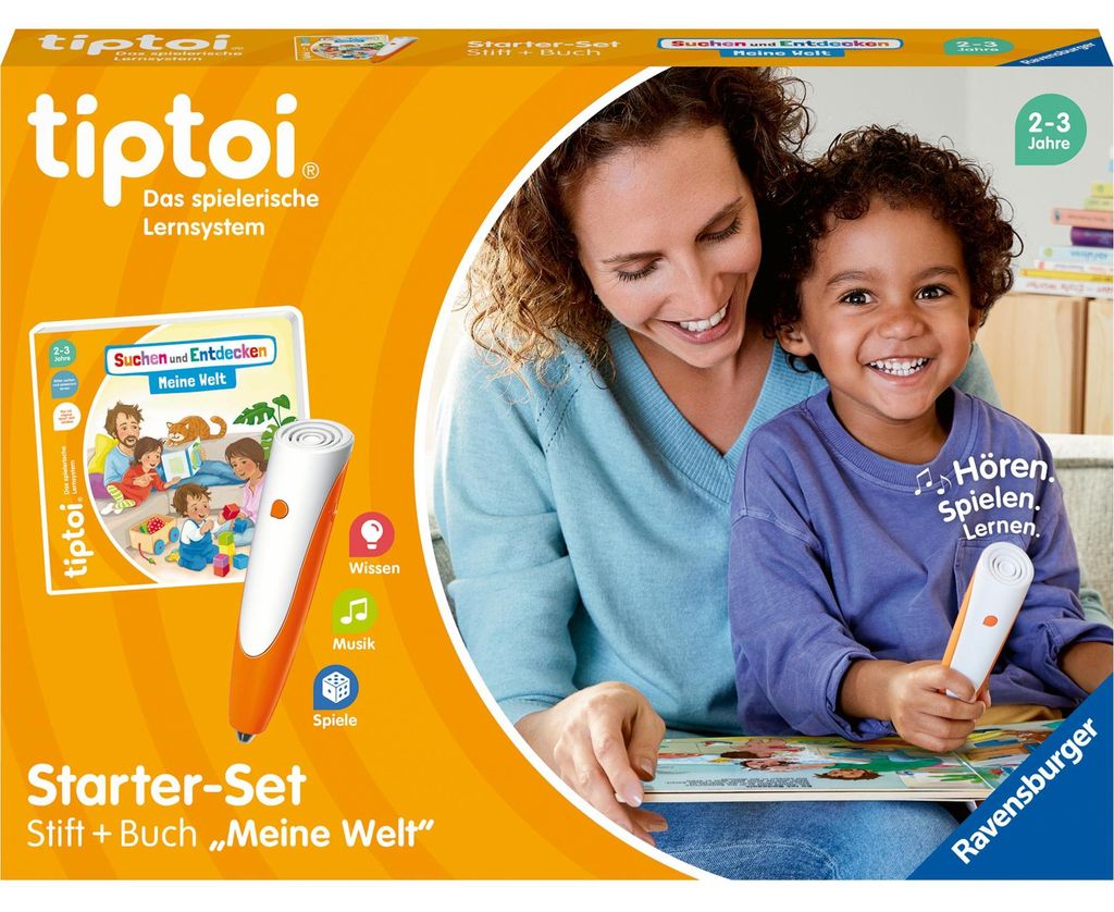 Set iniziale: penna e libro illustrato Il mio mondo Immagine del prodotto 