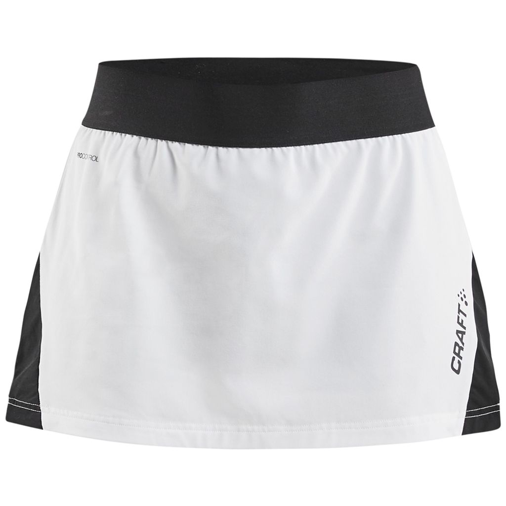 Craft Skirt Pro Control Impact Damen Weiß - Schwarz, Grösse:S