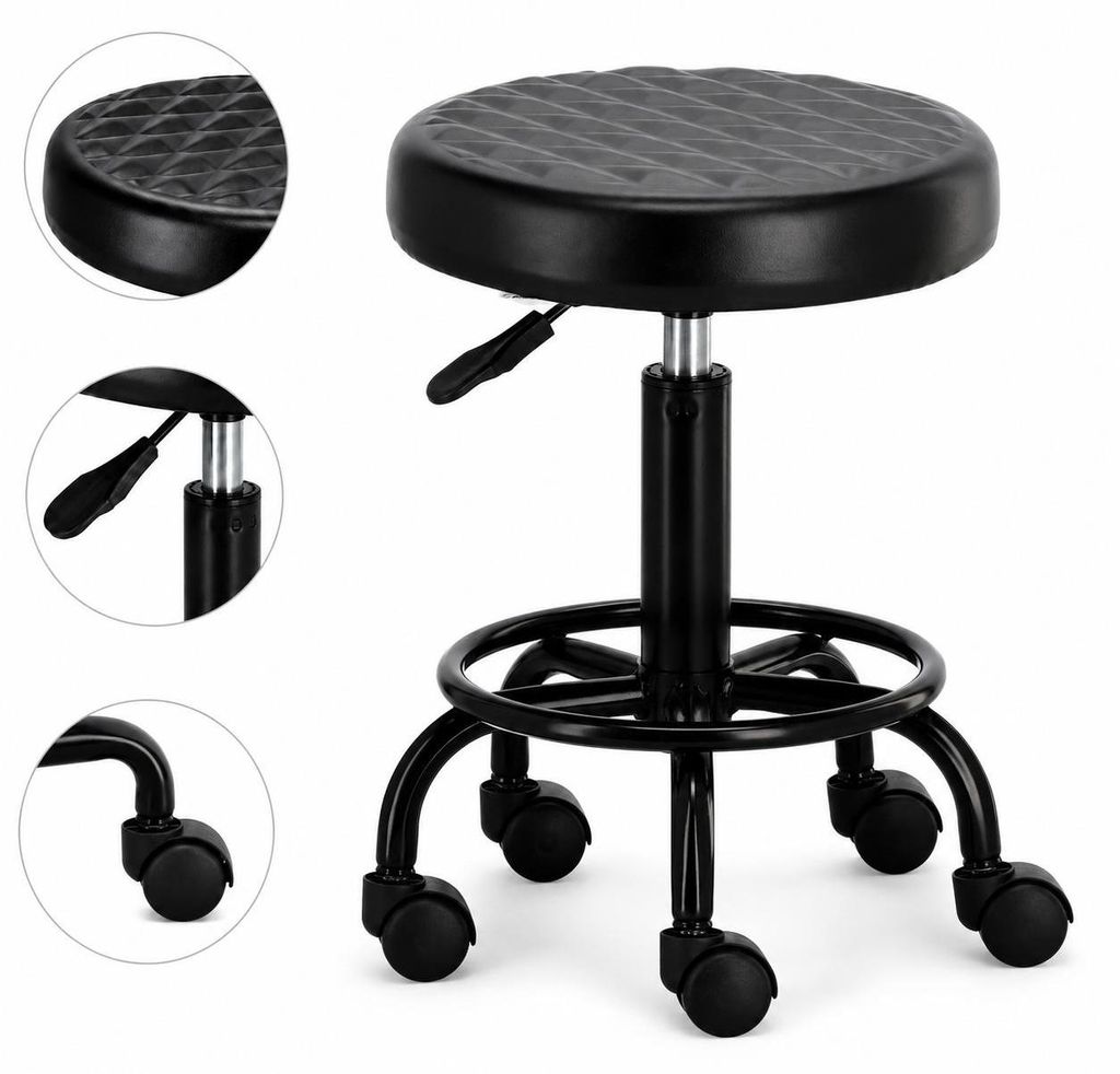 Kosmetický taburet kadeřnický stolička hoker sedlo SPA Obrázek produktu 