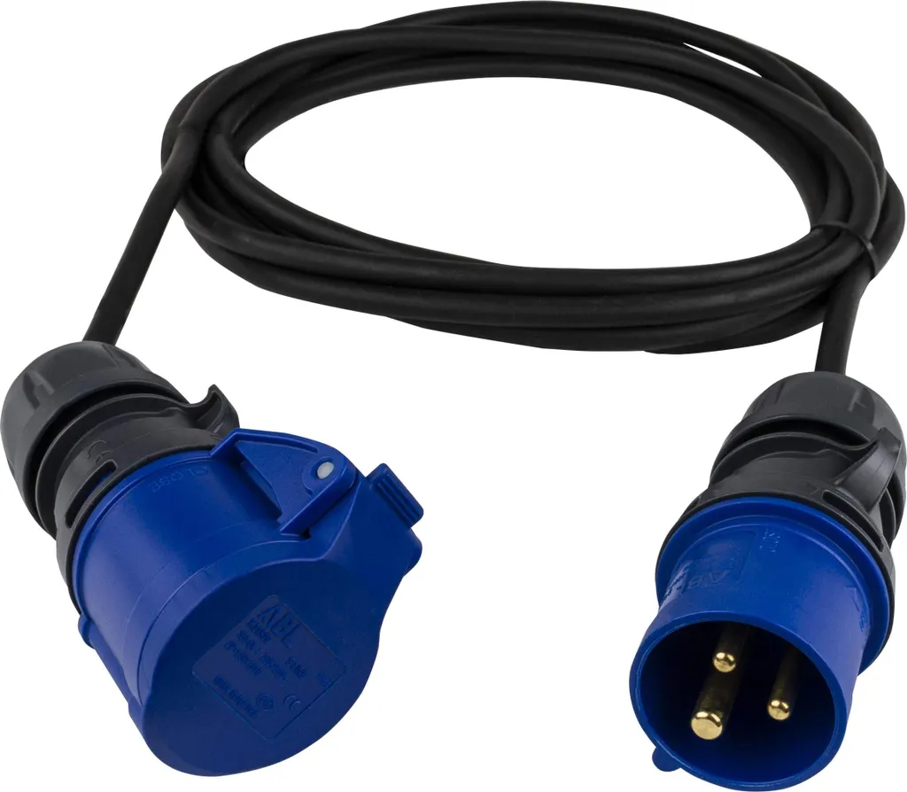 Rallonge de Camping CEE 5m - Idéale pour Branchement Borne Secteur