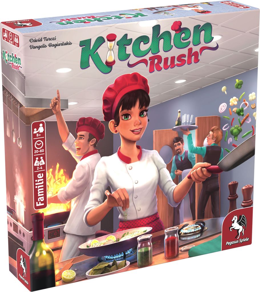 Kitchen Rush  Familienspiel ab 8 Jahre Produktbild 