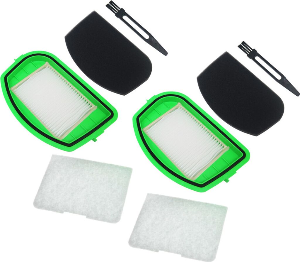 Trade-Shop 8in1 HEPA-Filterset kompatibel mit Rowenta City Space Cyclonic RO2522 RO2522WA/4Q0 RO2523WA/4Q0 RO2529WA/4Q0 RO2543 RO2543WA/4Q0