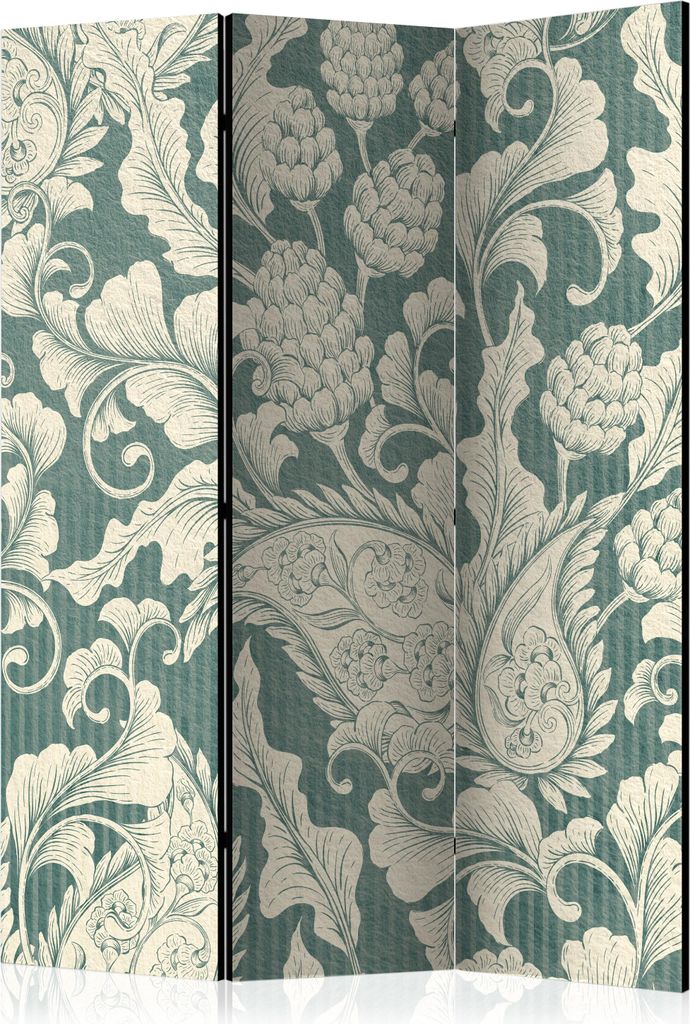 Neuheit! Dekorativer Paravent Raumteiler Trennwand Foto-Paravent Spanische Wand XXL ORNAMENTE 135x172 cm p-B-0056-z-b